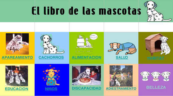 LIBRO DE LAS MASCOTAS